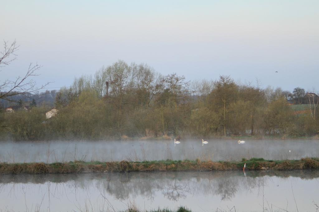 Ruhige Ferienwohnungen Mit Teichblick Wetterfeld ภายนอก รูปภาพ